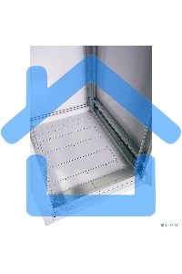 Шкаф телекоммуникационный напольный ЭКОНОМ 24U (600 х 1000) дверь стекло, дверь металл