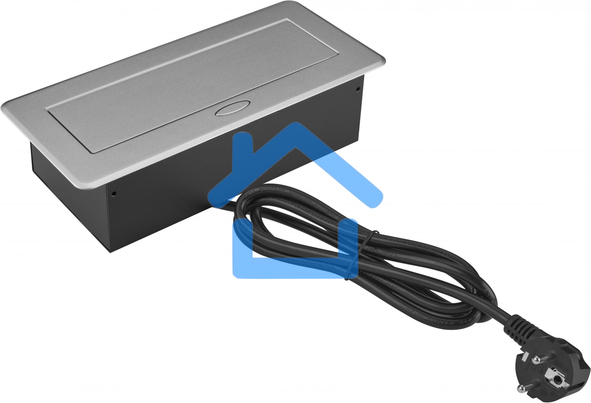 Розетка Cactus CS-SOCKET-EU3-GYBK для столешницы серый (уп.:1шт)