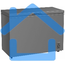 Морозильный ларь Maunfeld MFL300GR, серый, 292л