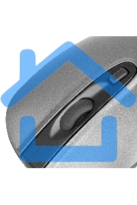 Комплект клавиатура + мышь Оклик 300M клав:серый мышь:серый/черный USB беспроводная slim