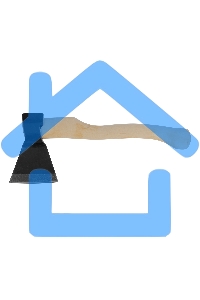 Топор Россия кованый в сборе, тип Б, 840 1070гр, 400 мм 21672