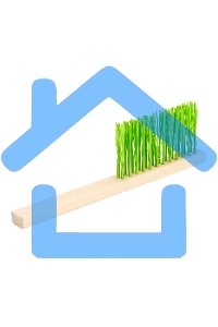 Щетка-сметка 2-рядная Сибртех 280 мм, деревянная ручка 84629