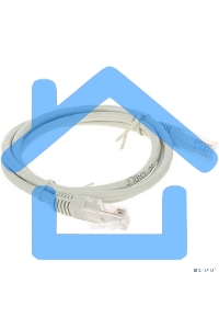 Патч-корд медный UTP Cablexpert PP10-1M кат.5e, 1м, литой, многожильный (серый)