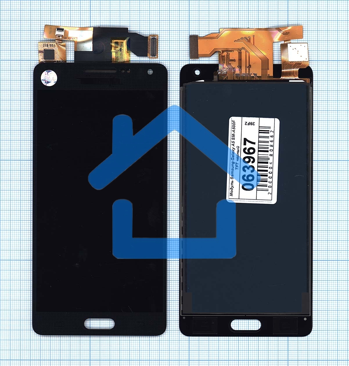 Дисплей для Samsung Galaxy A5 SM-A500F TFT черный