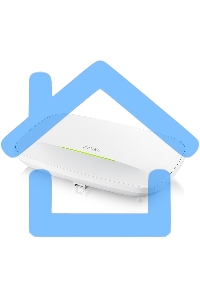 Точка доступа Zyxel NebulaFlex NWA110BE, Wi-Fi 7 (BE6500), MU-MIMO 4x4:2 + 2x2, 1xLAN 2.5GE, без БП