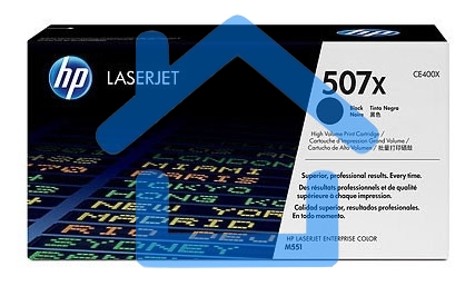 Картридж лазерный HP 507X CE400X черный для CLJ M551/MFP M575 11000 стр.