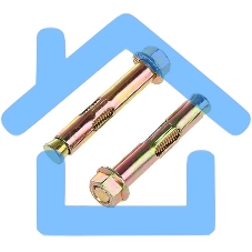 Анкерный болт Tech-Krep HNM 10х77 с 6-ти гр. гайкой 50штук 117945