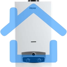 Водонагреватель GAS 12L/MIN IGW 12 B Haier
