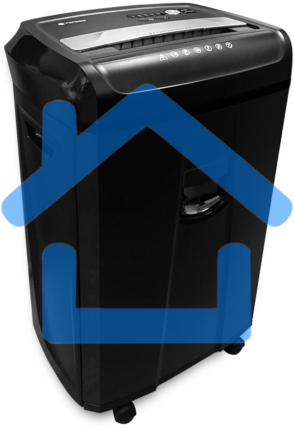 Шредер ГЕЛЕОС УО36-4 (DIN P-4) фрагмент 3,9x30мм, 33 листа (70гр./м²), 36 литров, Уничт.скобы,скрепки,пл.карты,CD.