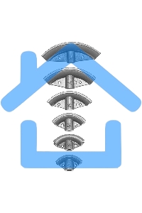 Трубогиб Matrix гидравлический 1/2''–2'' 12 т в комплекте с башмаками