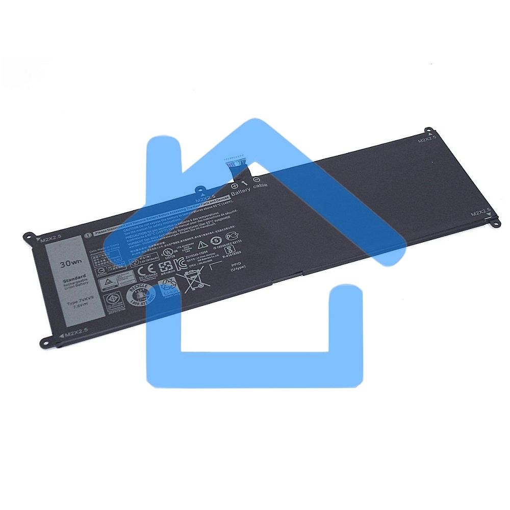 Аккумуляторная батарея для ноутбука Dell Latitude XPS 12 70007.6V 30Wh
