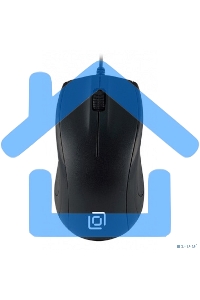 Мышь проводная Oklick 185V2 черный, 1200 dpi, USB, кнопки - 3