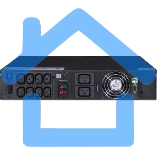 Источник бесперебойного питания Powercom Next, On-Line, 2000VA/2000W, Rack/Tower, 8*IEC320-C13 + 2*C19, LCD, Serial+USB, SmartSlot, подкл. доп. Батарей (2027228)