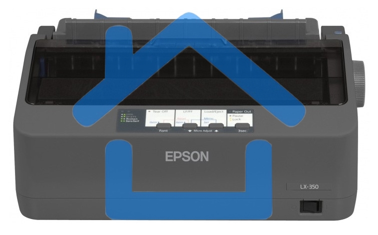 Принтер матричный Epson LX-350 (C11CC24031/C11CC24032), (А4, 357 cps (12 cpi), USB, LPT, COM)