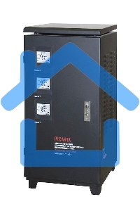 Стабилизатор напряжения Ресанта АСН-15000/3-ЭМ электромеханический трехфазный черный