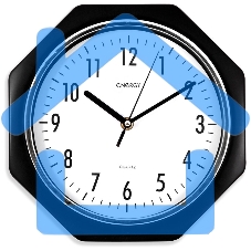 Часы настенные кварцевые Energy модель ЕС-06 восьмиугольные