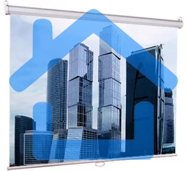 Настенный экран Lumien Eco Picture 178х280см (рабочая область 170х272 см) Matte White прямоуголный корпус, возможность потолочн./настенного крепления, уровень в комплекте, 16:10