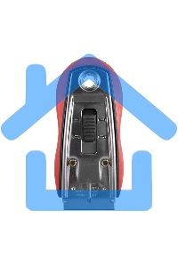 Скребок с выдвижным лезвием, обрезиненный корпус, 5 запасных лезвий в комплекте Rexant