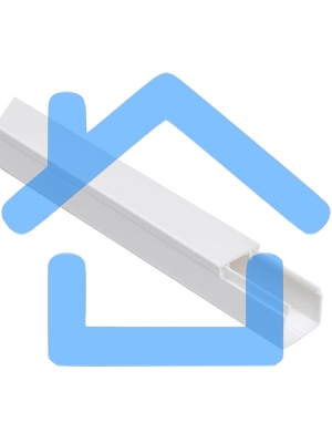 Кабель-канал 16х16 L2000 пластик ECOLINE ИЭК CKK11-016-016-1-K01