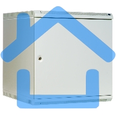 Шкаф телекоммуникационный настенный 6U (600х650) дверь металл, ШРН-6.650.1 (ШPH 6.650.1)