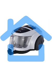 Пылесос Samsung SC4520 белый, 350/1600 Вт, уборка сухая, пылесборник контейнер 1.3 л