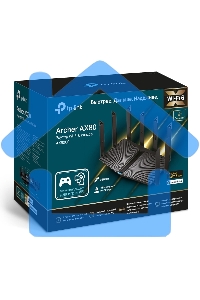 Двухдиапазонный роутер Wi-Fi 6 TP-Link Archer AX80 AX6000 с портом 2,5 Gbит/с
