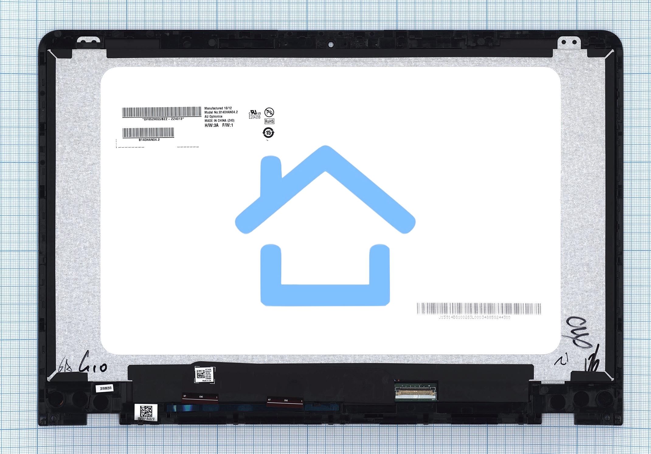 Модуль (матрица + тачскрин) для Asus UX460 FHD с рамкой