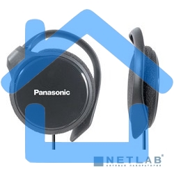 Наушники накладные Panasonic RP-HS46E-K 1.1м черный проводные (крепление за ухом)