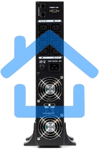 Источник бесперебойного питания ИБП Бастион RAPAN-UPS 3000 RACK+4x9Ah (2100 Вт, Line-interactive, встроенные АКБ 6 шт.x 9Ah) 8960