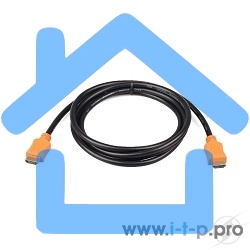 Кабель Cablexpert HDMI CC-HDMI4L-6, 19M/19M, v2.0, серия Light, позол.разъемы, экран, 1.8м, черный, пакет