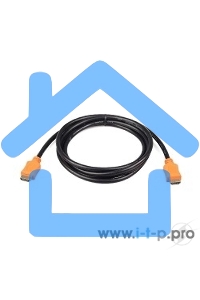 Кабель Cablexpert HDMI CC-HDMI4L-6, 19M/19M, v2.0, серия Light, позол.разъемы, экран, 1.8м, черный, пакет