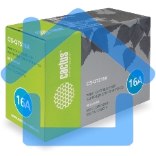 Картридж лазерный Cactus CS-Q7516A для принтеров HP LaserJet 5200/5200N; Canon LBP 3500 черный 12000 стр.