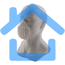 Маска техническая, формованная, 5 шт. Сибртех