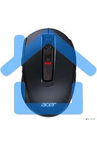 Мышь беспроводная Acer OMR060 черный, 1600 dpi, радиоканал, USB, кнопки - 6