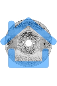 Ремкомплект для краскораспылителя Matrix 4 предмета: сопло 2,5 мм, игла, форсунка, зажим сопла