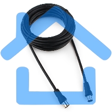 Кабель телевизионный Cablexpert, CCV-515-5M, Coaxial M/F, 5м