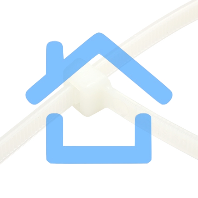 Хомут-стяжка кабельная нейлоновая PROconnect 200 x2,5 мм, белая, упаковка 100 шт.