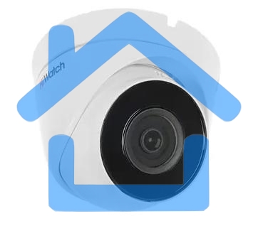 Камера видеонаблюдения IP HiWatch DS-I203(E)(4mm) 4-4мм  корп.:белый