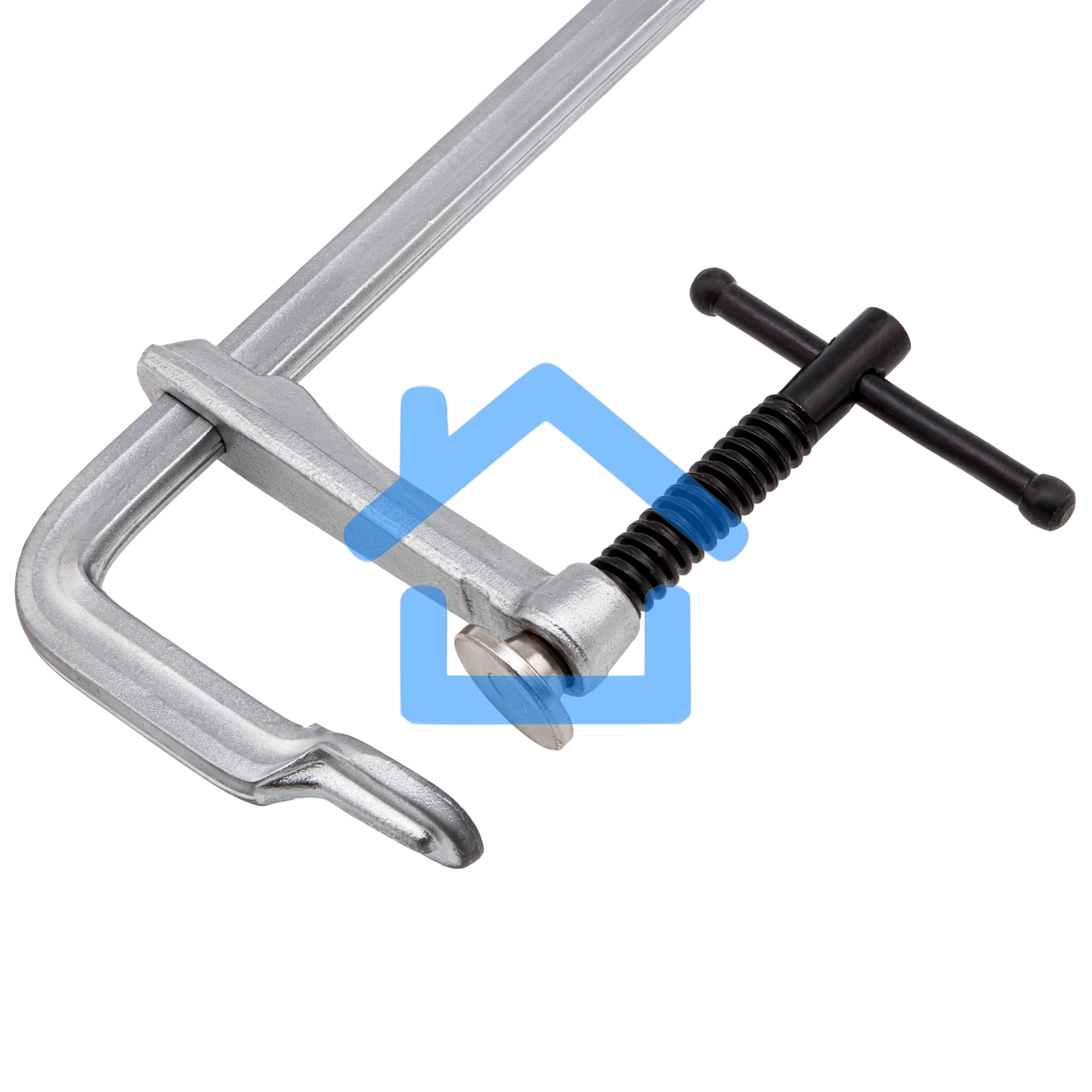 Струбцина Denzel F-образная, 100x600 мм, кованая