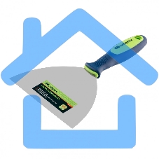 Шпательная лопатка из нержавеющей стали Сибртех 150 мм, 2-комп. ручка 85528