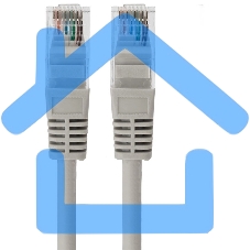 Пaтч-корд U/UTP Rexant, кат.5e, RJ45-RJ45, неэкранированный, LSZH серый, 0,5м