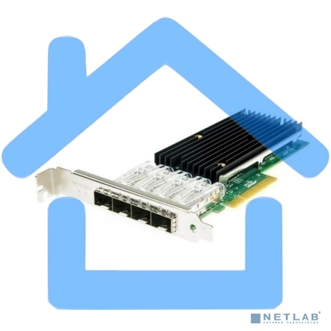 Сетевой адаптер PCIE 10Gb FIBER 4SFP+ LREC9804BF-4SFP+ LR-LINK