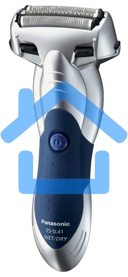 Электробритва сетчатая Panasonic ES-SL41-S520 реж.эл.:3 питан.:аккум. серый/синий