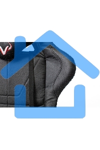 Кресло игровое Бюрократ VIKING 5 AERO BLACK EDITION черный искусственная кожа