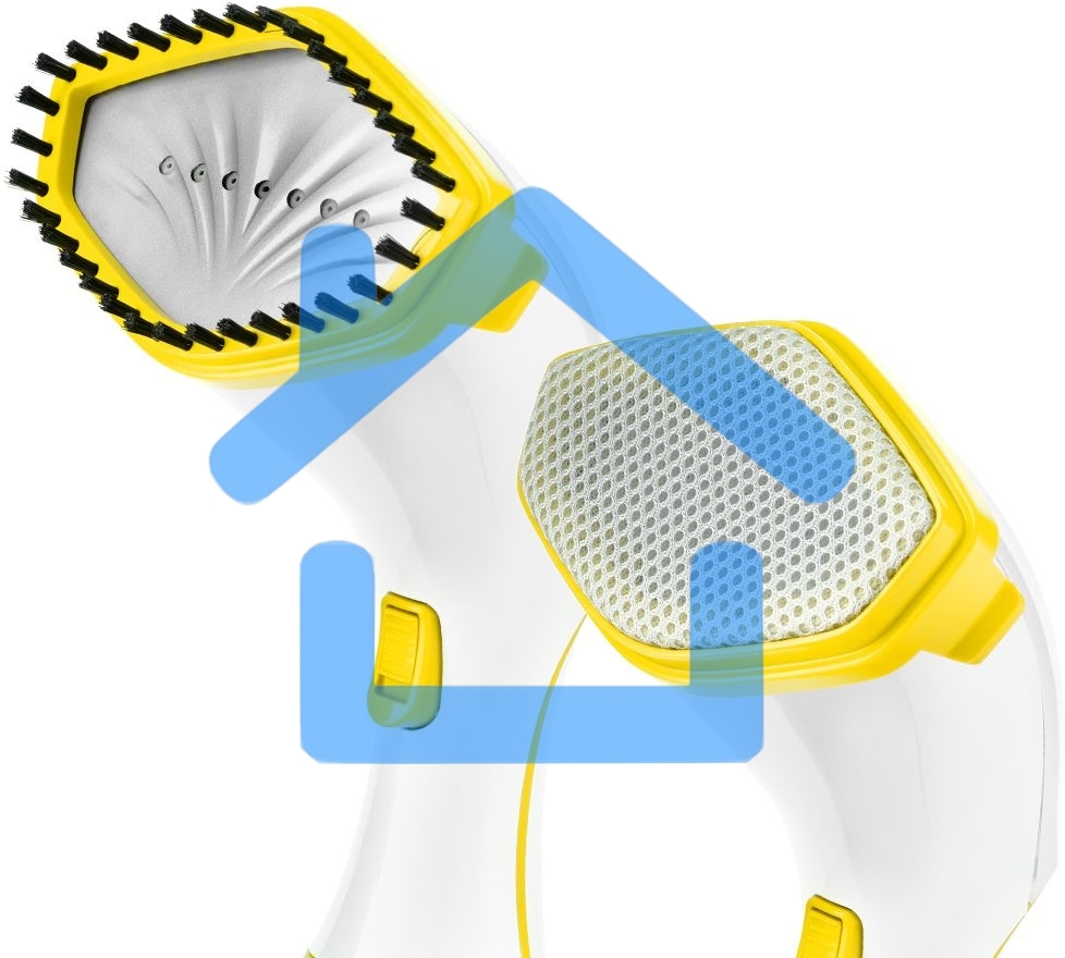 Отпариватель ручной Kitfort КТ-999-4 желтый/белый