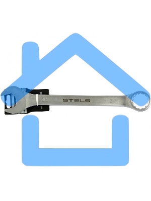 Ключ комбинированный, 36 мм, CrV, матовый хром Stels