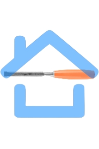 Стамеска, 12 мм, плоская, пластиковая рукоятка Sparta