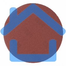 Круг абразивный Matrix на ворсовой подложке под 