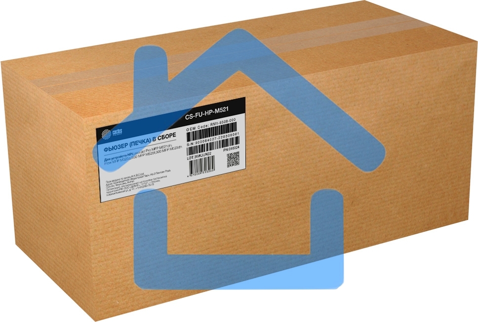 Печка в сборе Cactus CS-FU-HP-M521 (RM1-8508-000) для HP LJ Pro MFP M521dn,Flow MFP M525c,500 MFP M525f,500 MFP M525dn 200000стр.