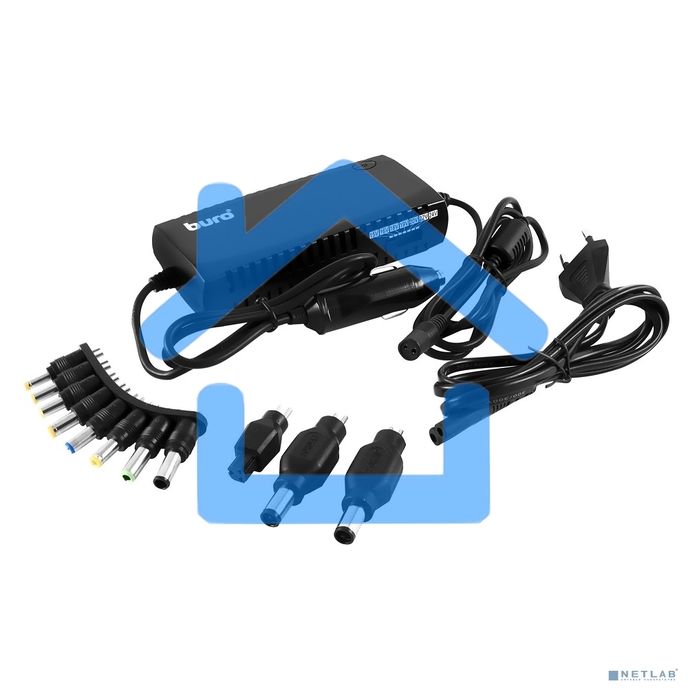 Блок питания Buro BUM-1200C120 ручной 120W 15V-24V 8-connectors 6A 1xUSB 1A от прикуривателя